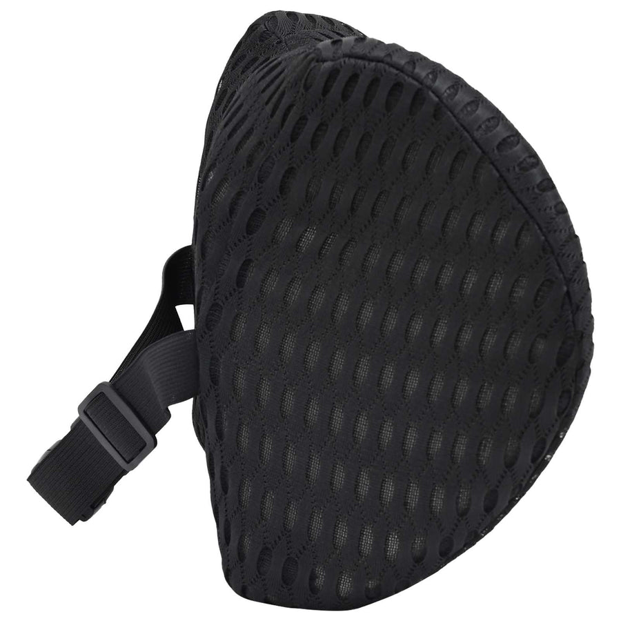 Hoofdkussen met kussen Zwart 31 x 23 x 14 cm 4D Mesh