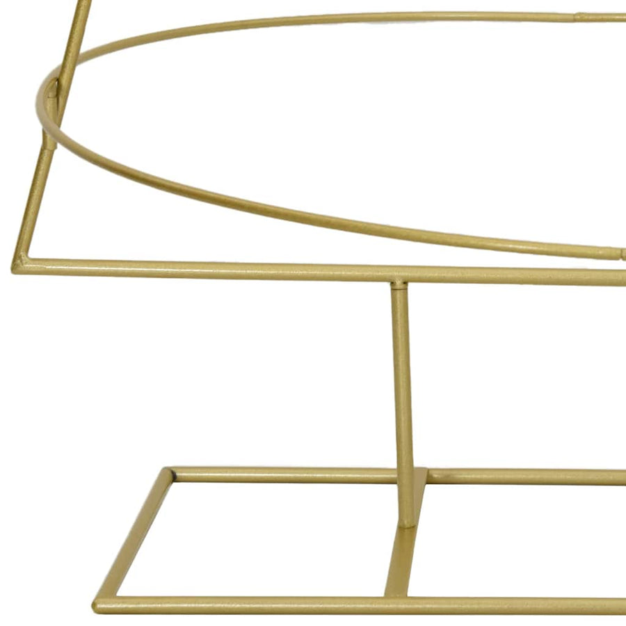 Metalen kerstboom met standaard Goud 150 cm Poedergecoat staal