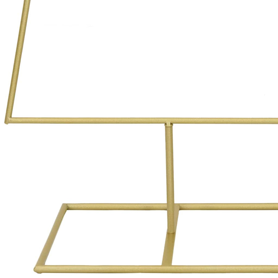 Metalen kerstboom met standaard Goud 150 cm Poedergecoat staal