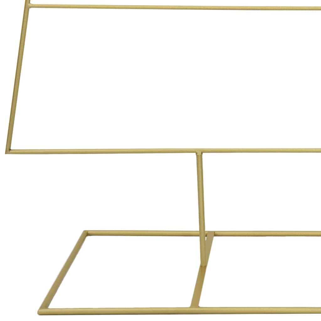 Metalen kerstboom met standaard Goud 210 cm Poedergecoat staal