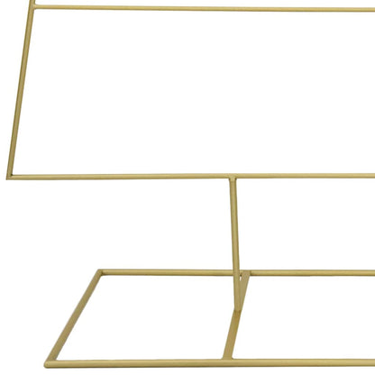 Metalen kerstboom met standaard Goud 210 cm Poedergecoat staal