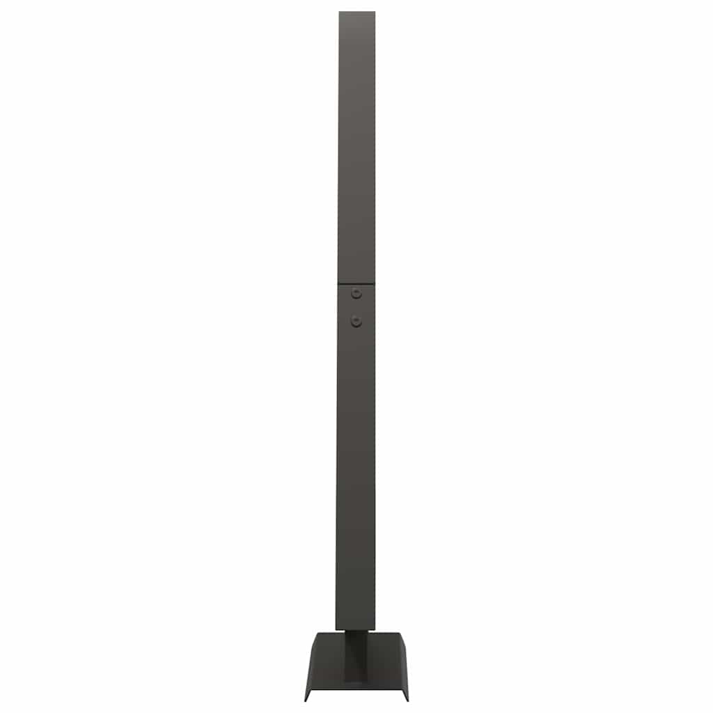 Metalen kerstboom met standaard Zwart 90 cm Staal