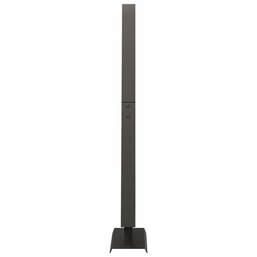 Metalen kerstboom met standaard Zwart 90 cm Staal