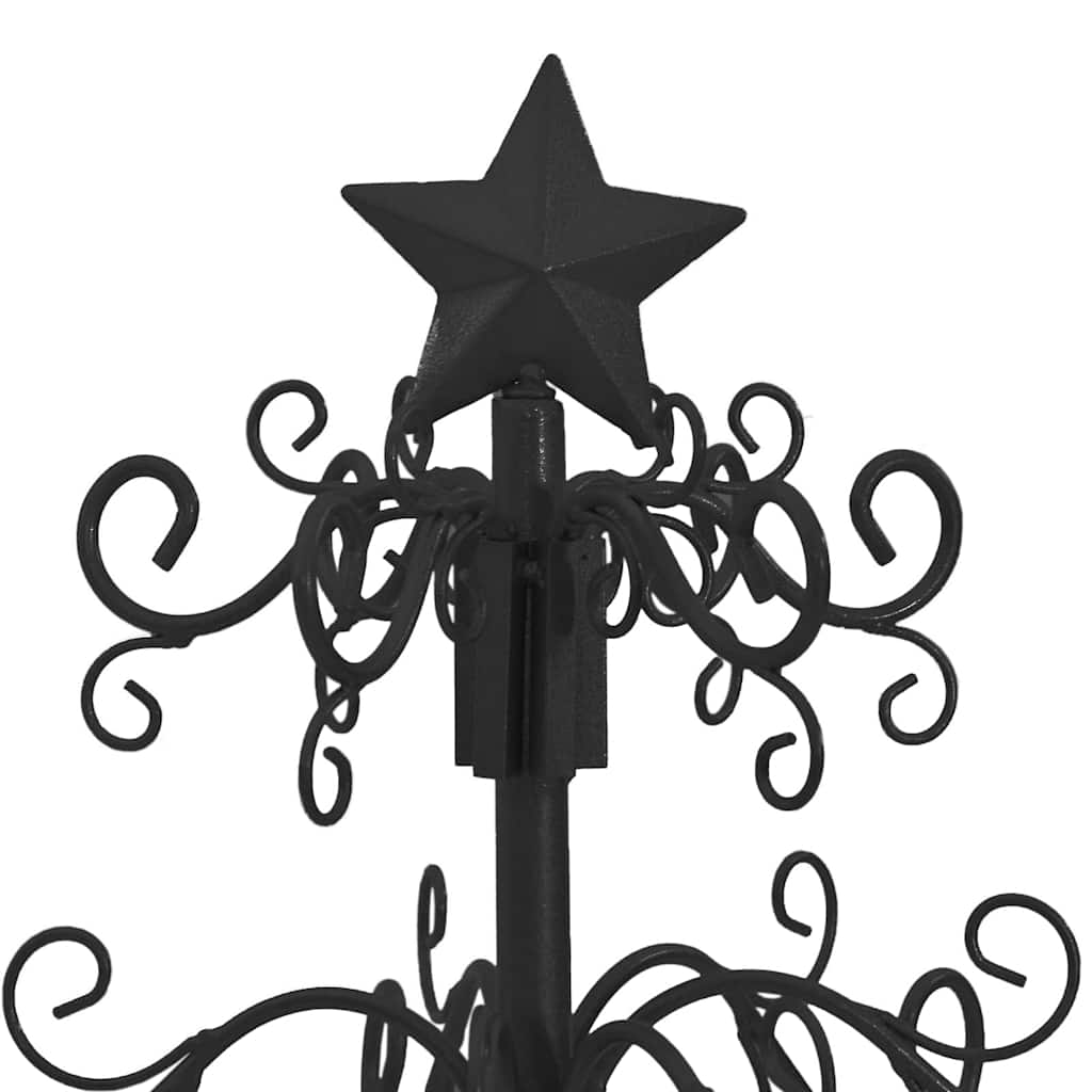 Metalen kerstboom Zwart 61 cm Poedercoating staal