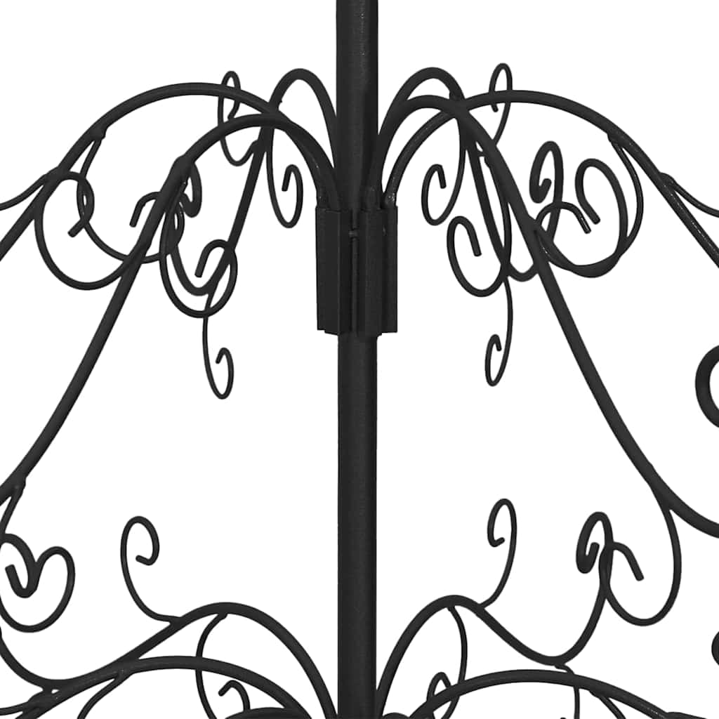 Metalen kerstboom Zwart 61 cm Poedercoating staal
