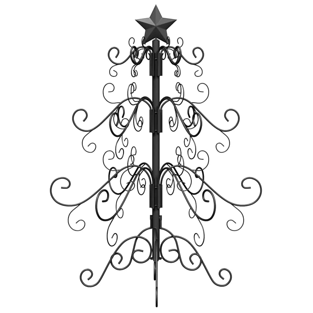 Metalen kerstboom Zwart 61 cm Poedercoating staal