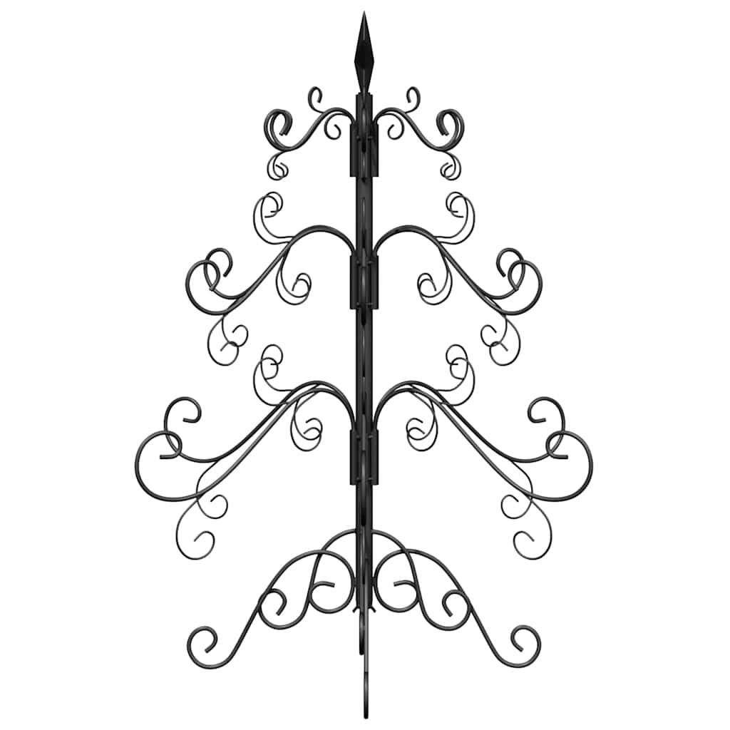 Metalen kerstboom Zwart 61 cm Poedercoating staal