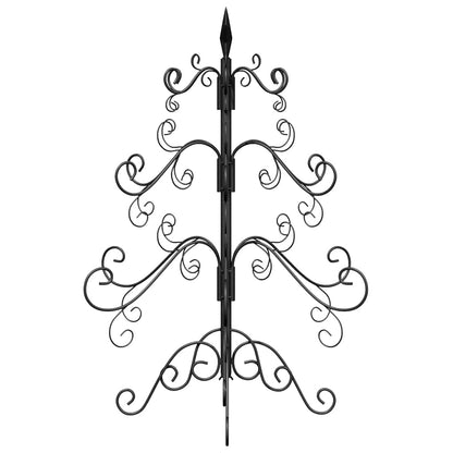 Metalen kerstboom Zwart 61 cm Poedercoating staal