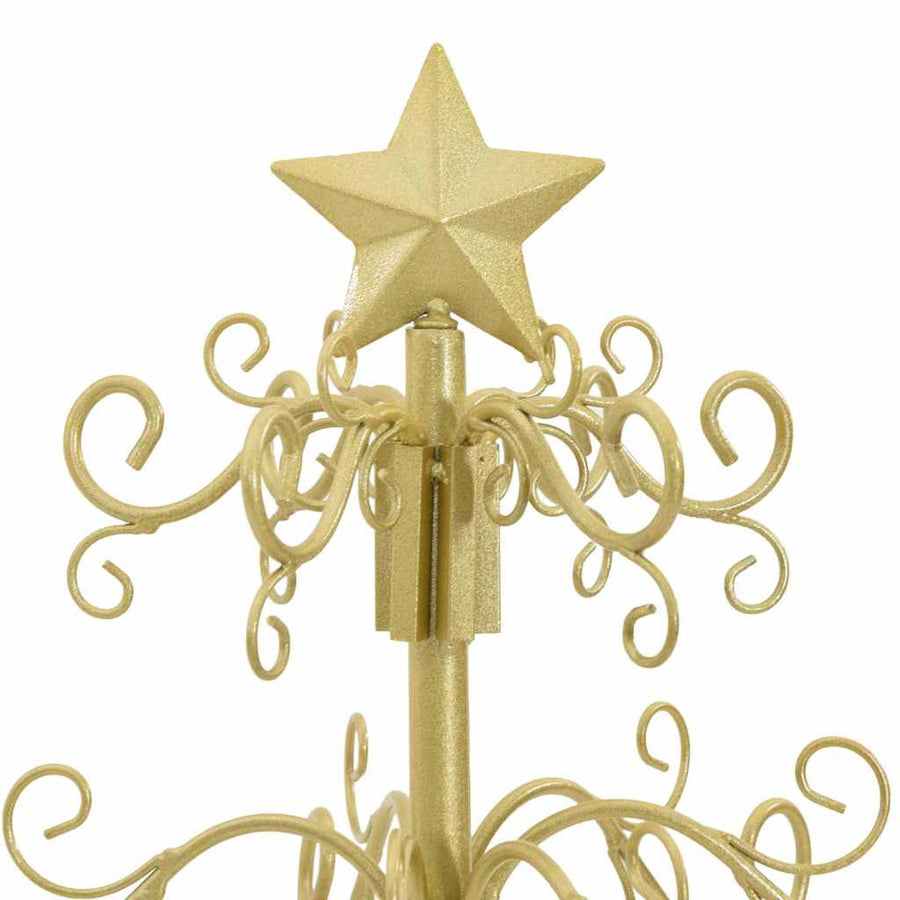 Metalen kerstboom Goud 90 cm Poedercoating staal