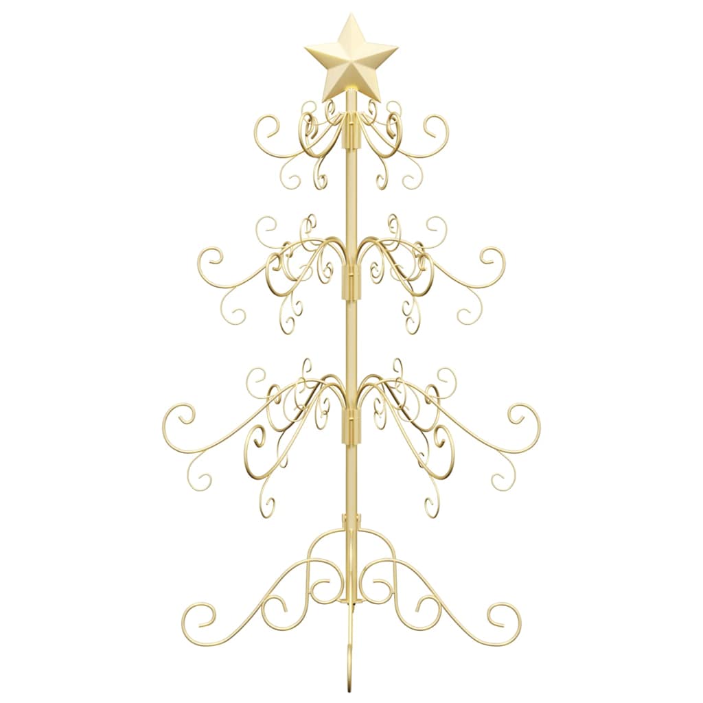 Metalen kerstboom Goud 90 cm Poedercoating staal