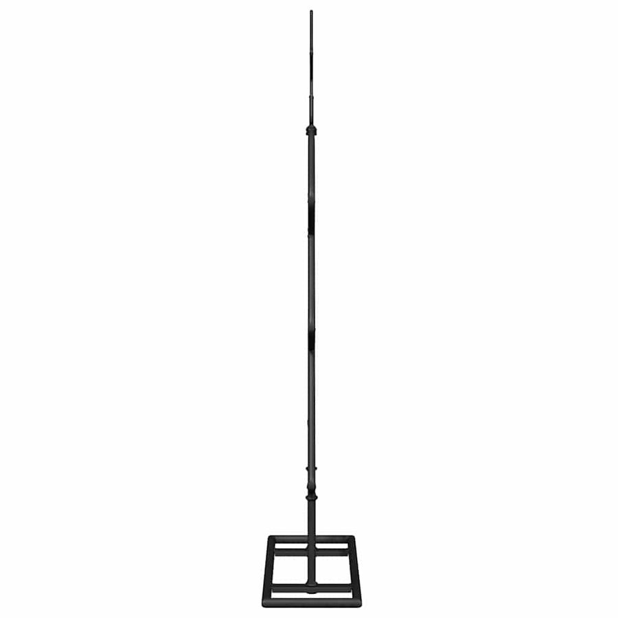 Metalen kerstboom met standaard Zwart 60 cm Staal