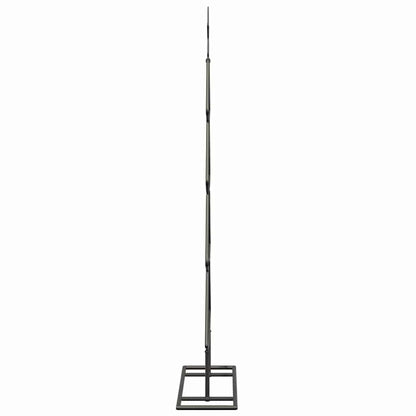 Metalen kerstboom met standaard Zwart 90 cm Staal
