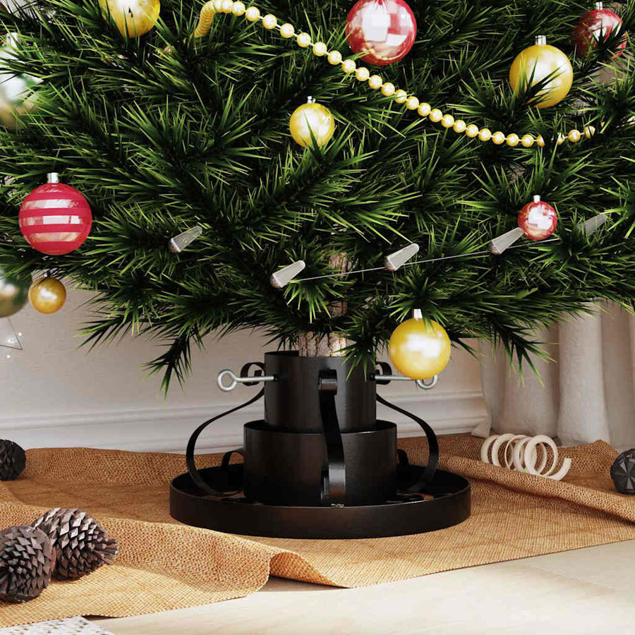 Kerstboomstandaard Zwart 40 x 40 x 21 cm Staal
