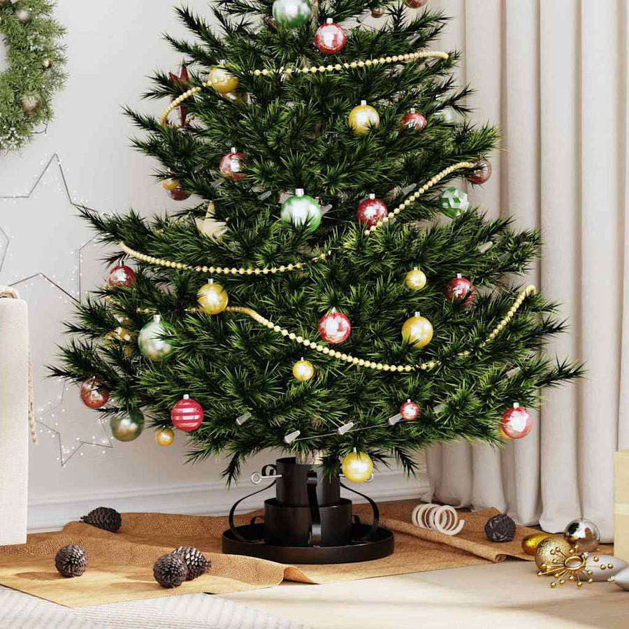 Kerstboomstandaard Zwart 40 x 40 x 21 cm Staal