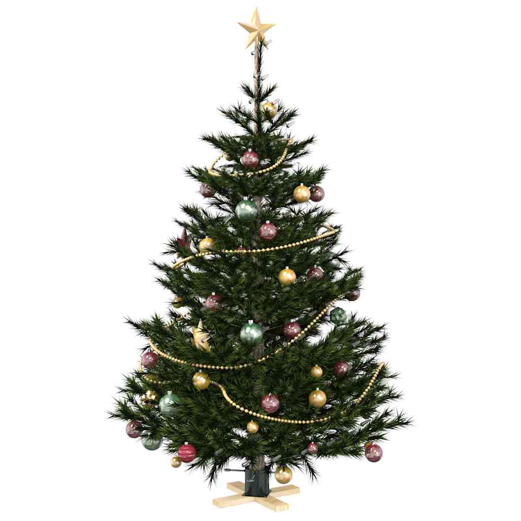 Kerstboomstandaard Groen 50 x 50 x 16 cm Massief grenenhout