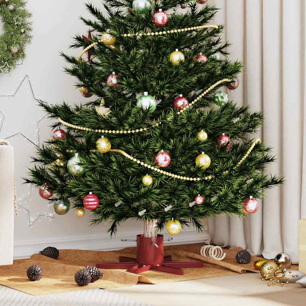 Kerstboomstandaard 1.73 Rood 50 x 50 x 15,5 cm Staal