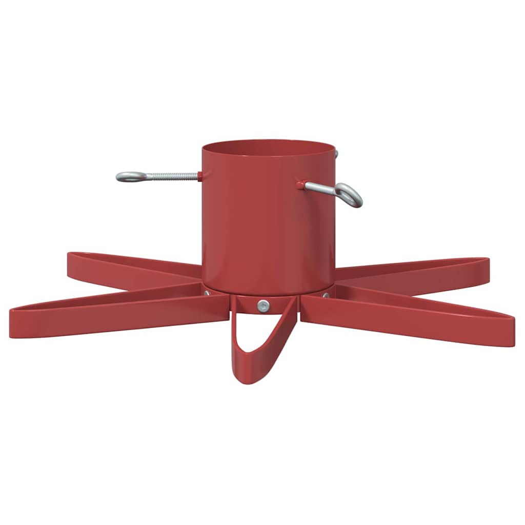 Kerstboomstandaard 1.73 Rood 50 x 50 x 15,5 cm Staal
