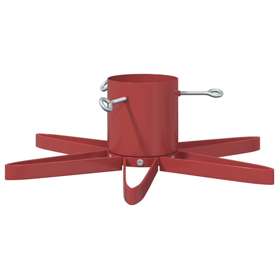 Kerstboomstandaard 1.73 Rood 50 x 50 x 15,5 cm Staal