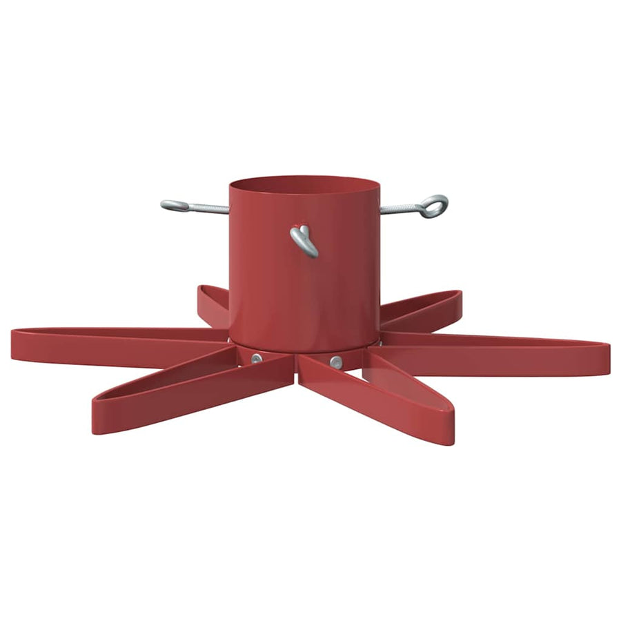 Kerstboomstandaard 1.73 Rood 50 x 50 x 15,5 cm Staal