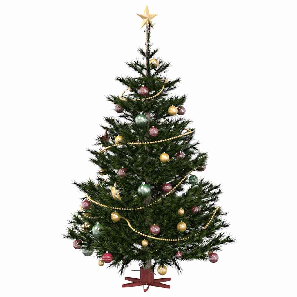 Kerstboomstandaard 1.73 Rood 50 x 50 x 15,5 cm Staal