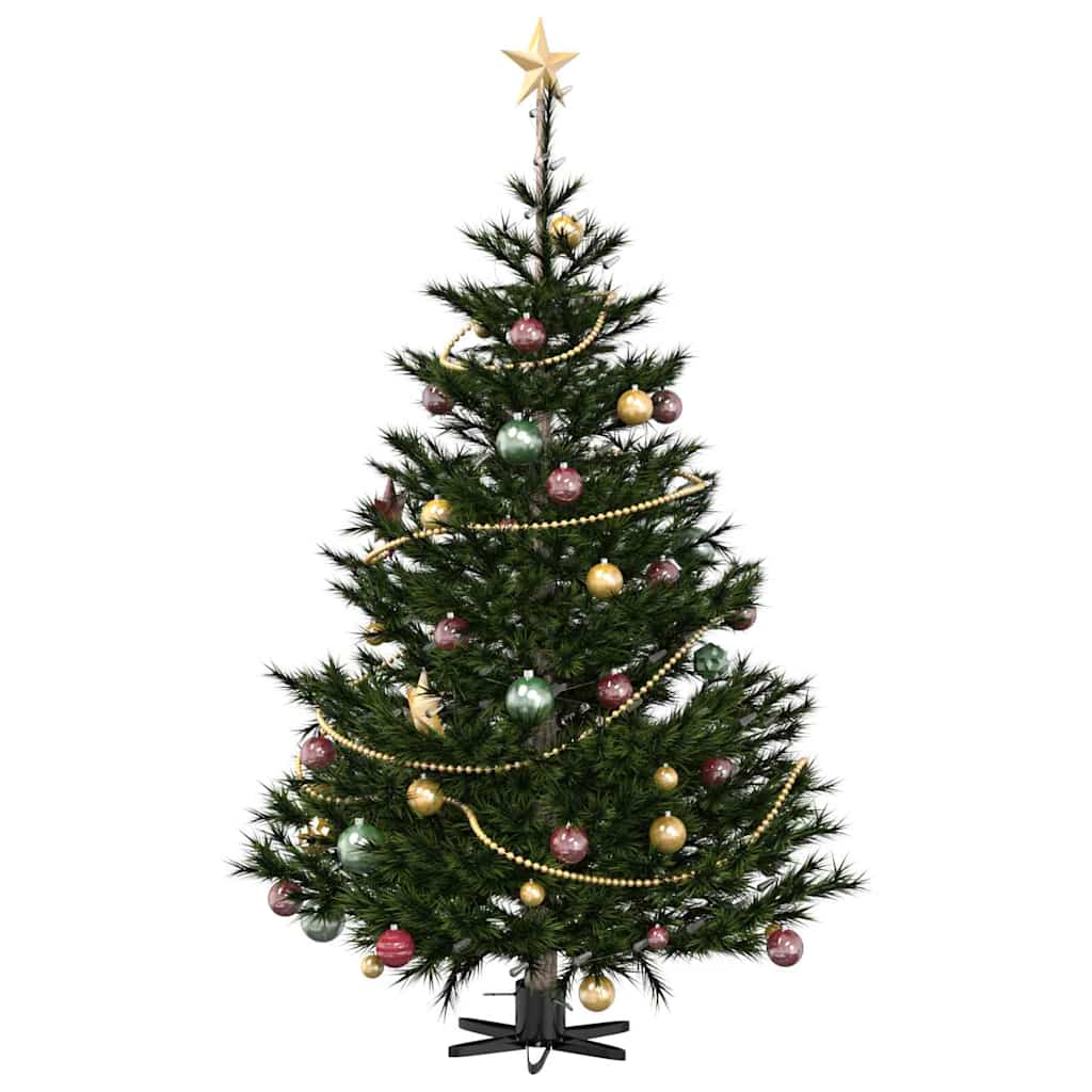 Kerstboomstandaard 1.73 Zwart 49 x 49 x 15,5 cm Staal