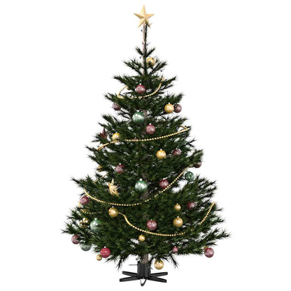 Kerstboomstandaard 1.73 Zwart 49 x 49 x 15,5 cm Staal