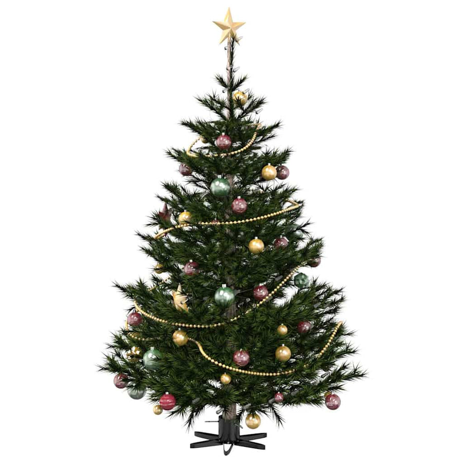 Kerstboomstandaard 1.73 Zwart 49 x 49 x 15,5 cm Staal