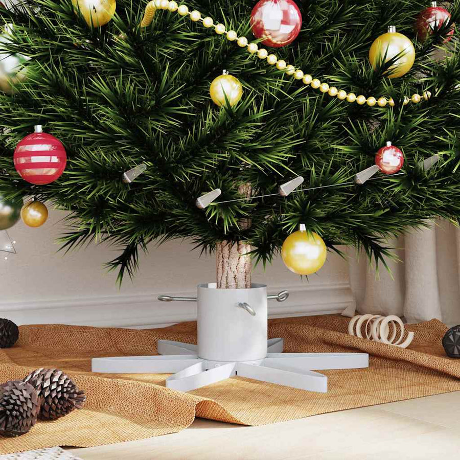 Kerstboomstandaard 1.73 Wit 49 X 49 X 15,5 Cm Staal