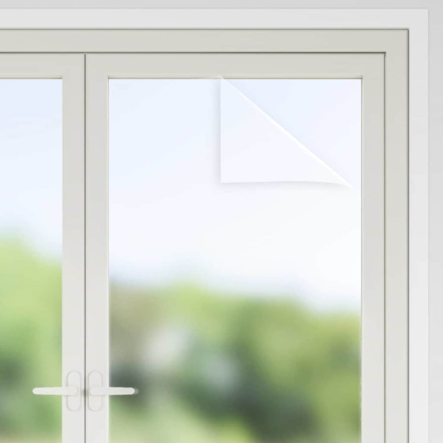 Statische raamfolie Frosted Grijs 90 x 500 cm PVC