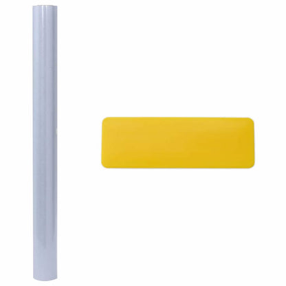 Statische raamfolie Frosted Grijs 90 x 2000 cm PVC
