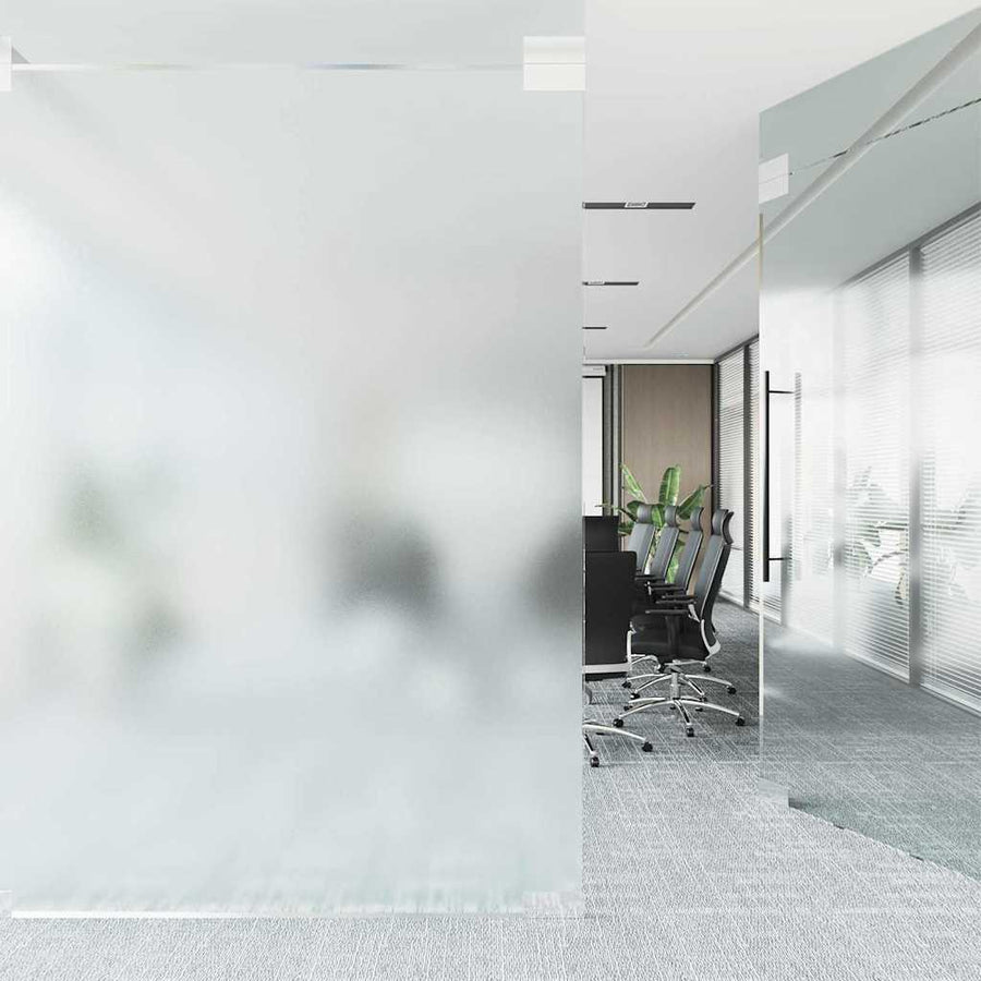 Statische raamfolie Frosted Grijs 90 x 2000 cm PVC