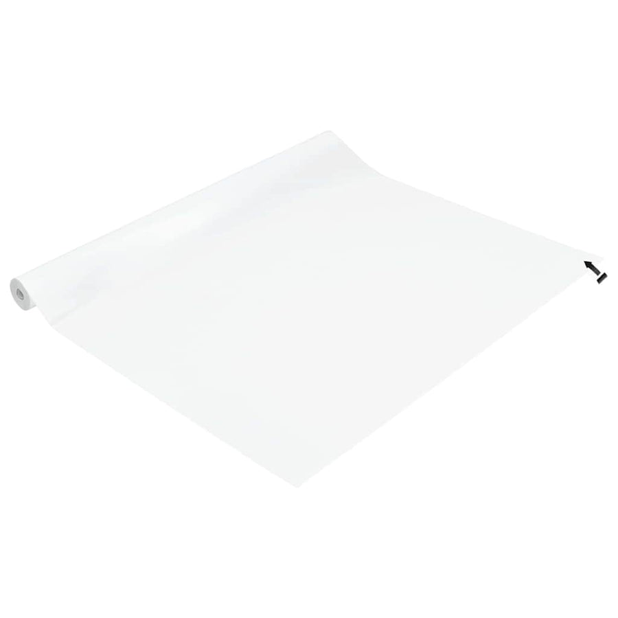 Statische raamfolie Frosted Wit 45 x 1000 cm PVC