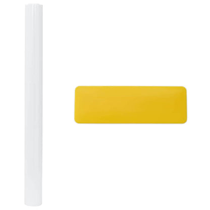Statisch raamfolie Frosted Wit 60 x 500 cm PVC