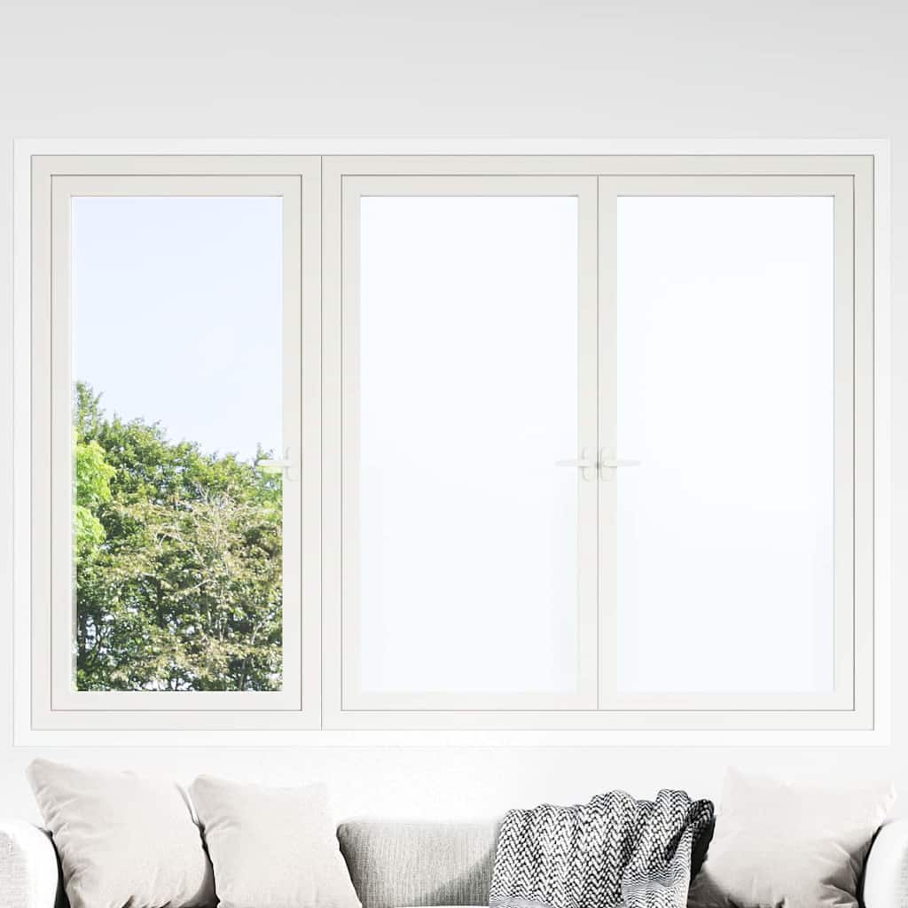 Statisch raamfolie Frosted Wit 60 x 500 cm PVC
