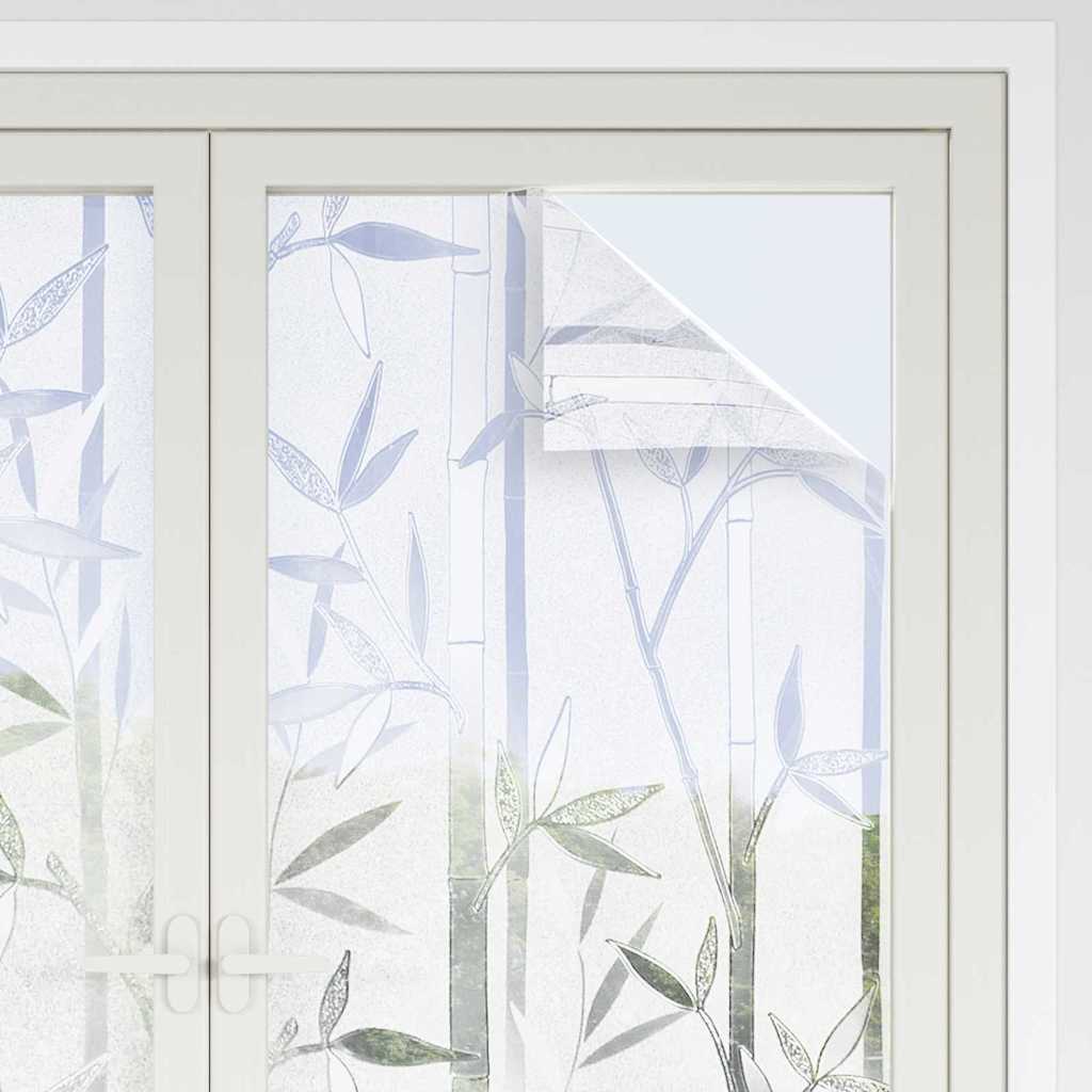 Statistisch Raamfoli Bamboo Patroon 90 x 500 cm PVC