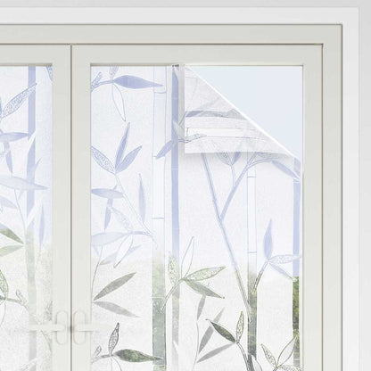 Statistisch Raamfoli Bamboo Patroon 90 x 500 cm PVC