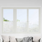 Static Window Film Star Pattern 90 x 500 cm PVC
