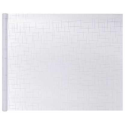 Statistisch Raamfoli Ster Patroon 90 x 500 cm PVC