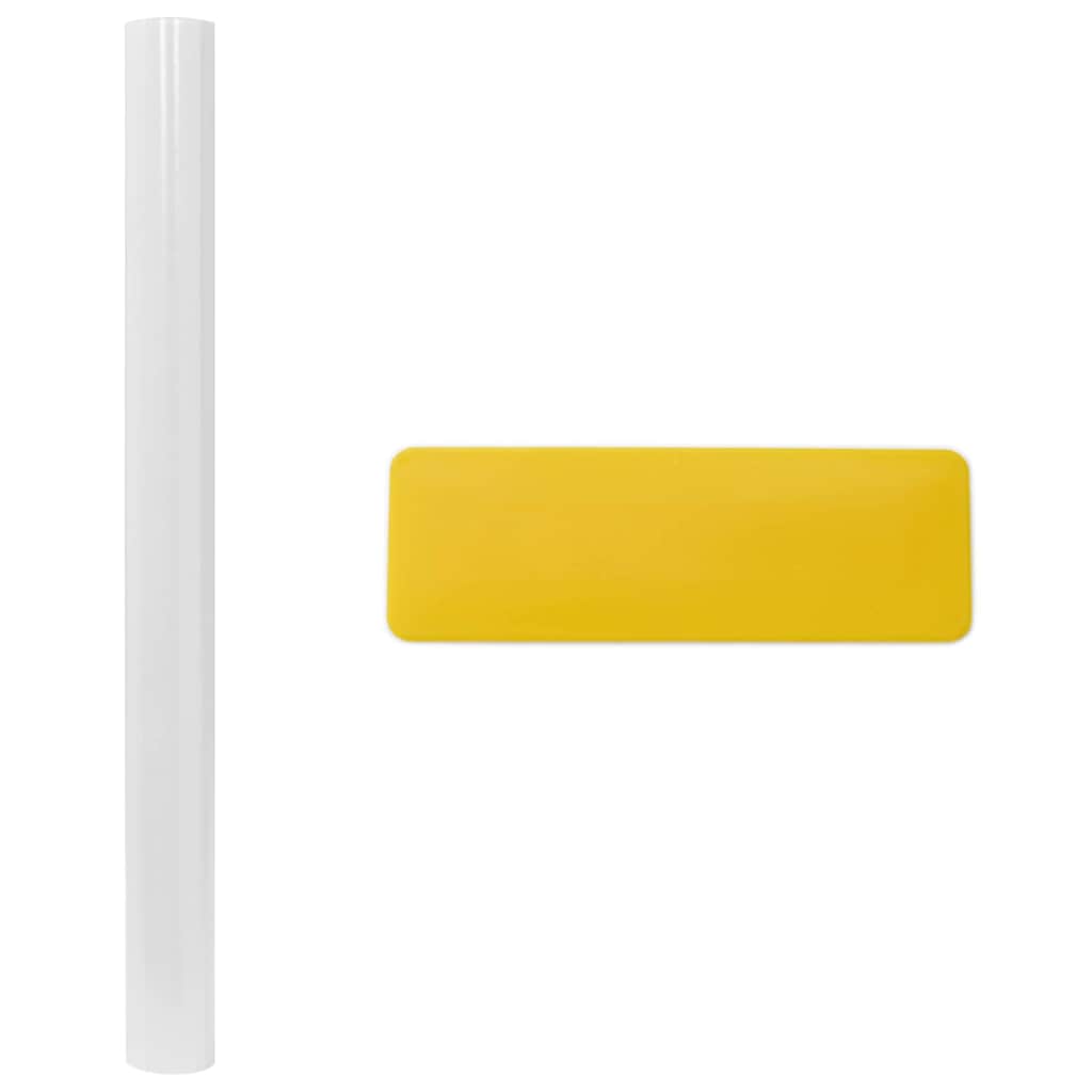 Statische raamfolie Gesatineerde strepen 90 x 500 cm PVC