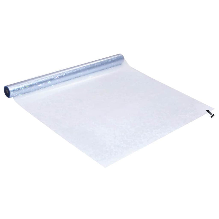 Statistisch Raamfoli 3D Regenboogpatroon 90 x 1000 cm PVC