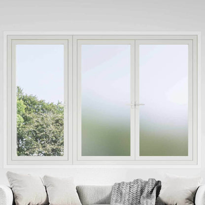 Zelfklevende Raamfolie Frosted Grijs 45 x 500 cm PVC