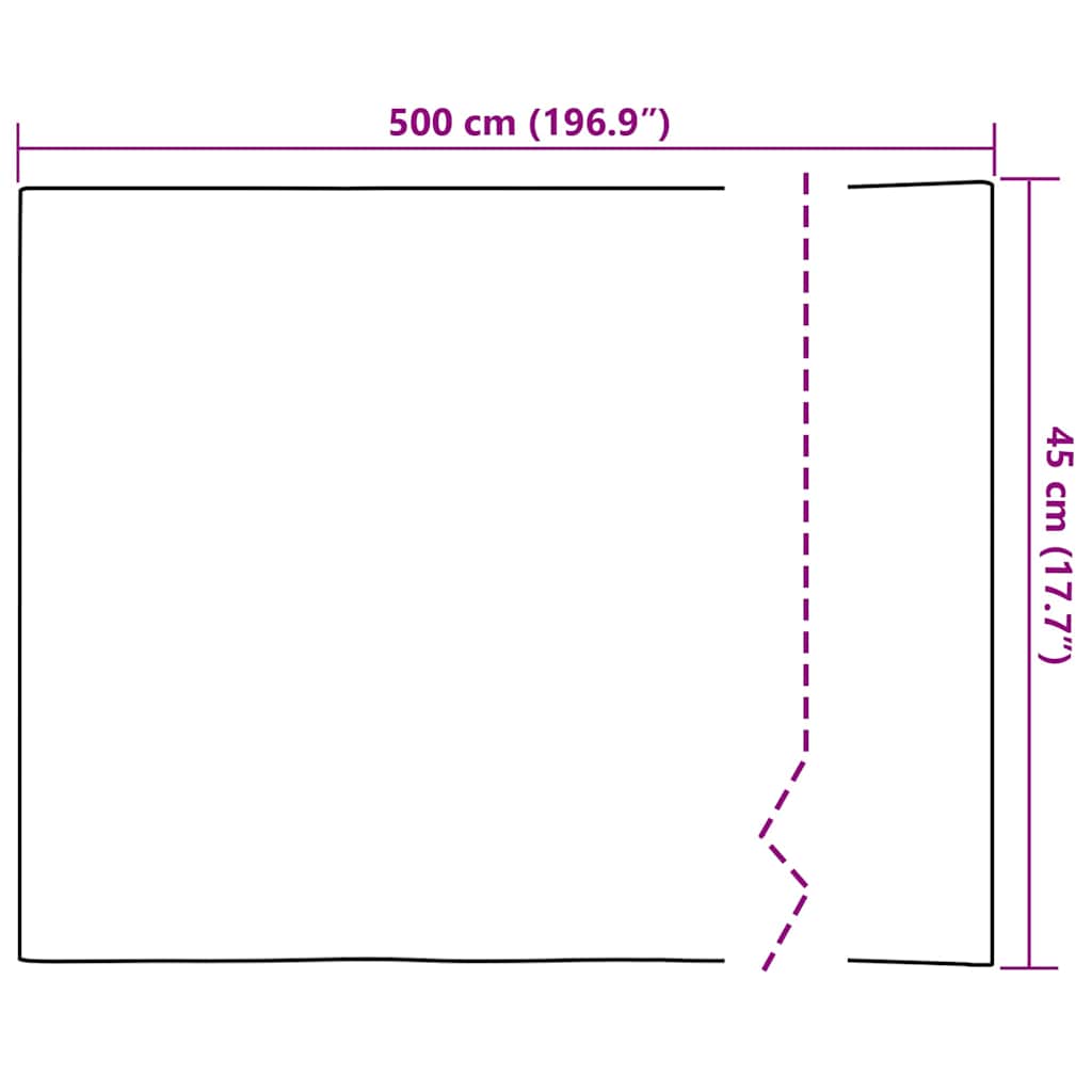 Zelfklevende Raamfolie Frosted Wit 45 x 500 cm PVC