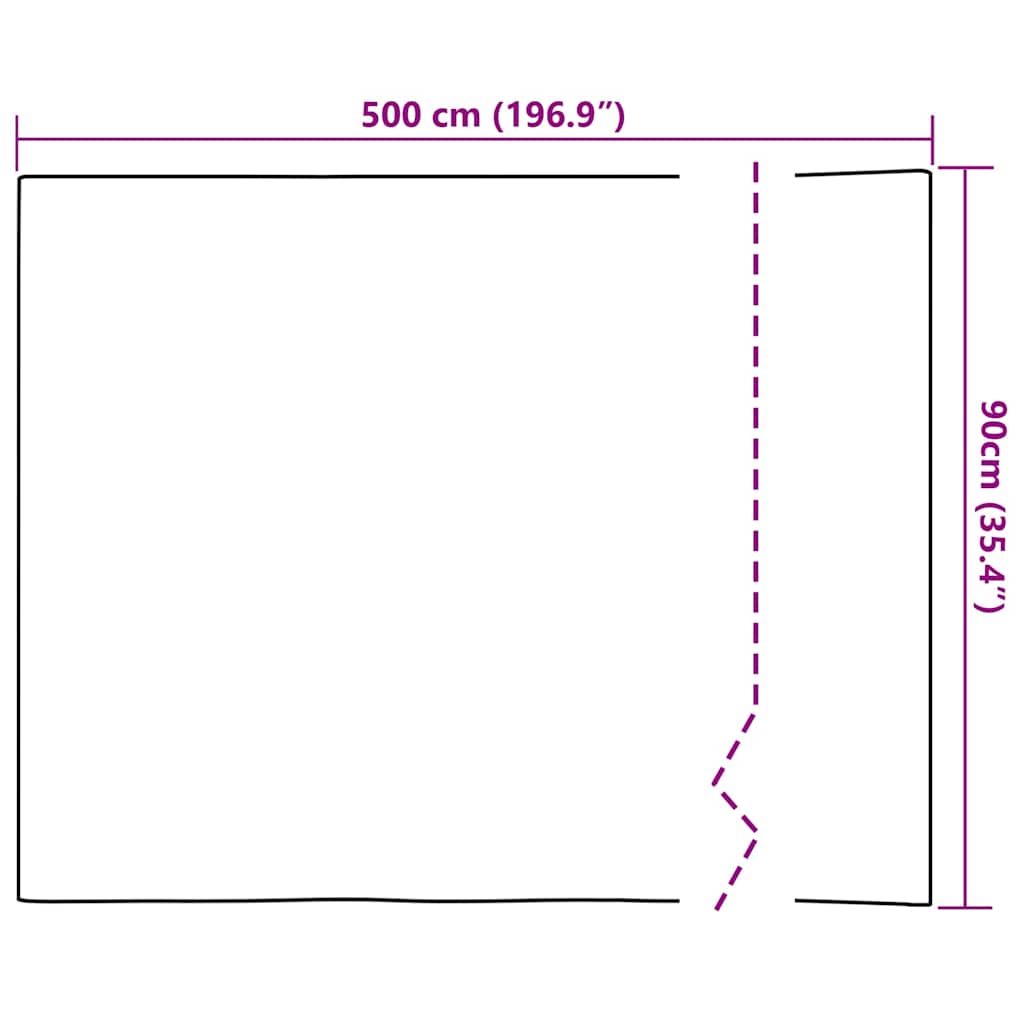 Zelfklevende Raamfolie Frosted Wit 90 x 500 cm PVC