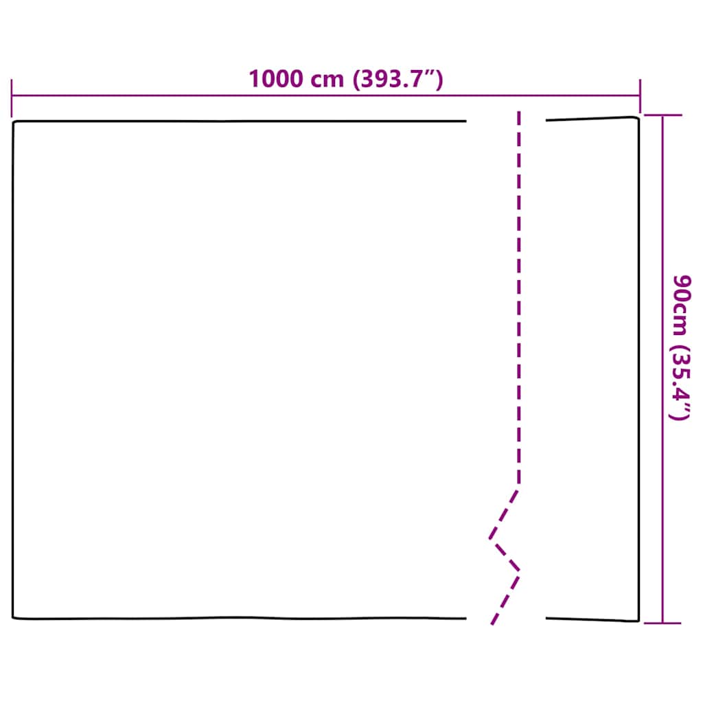 Zelfklevende Raamfolie Frosted Wit 90 x 1000 cm PVC
