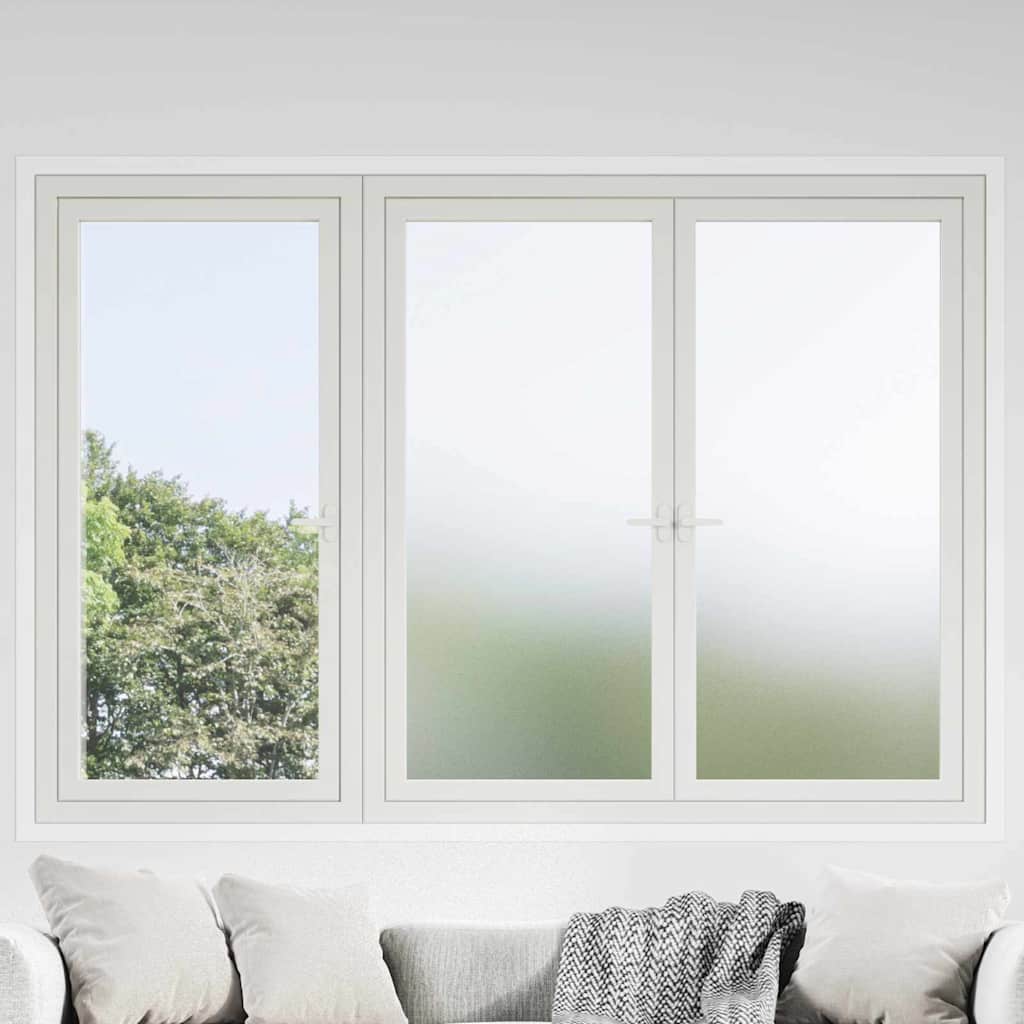 Zelfklevende Raamfolie Frosted Wit 90 x 2000 cm PVC