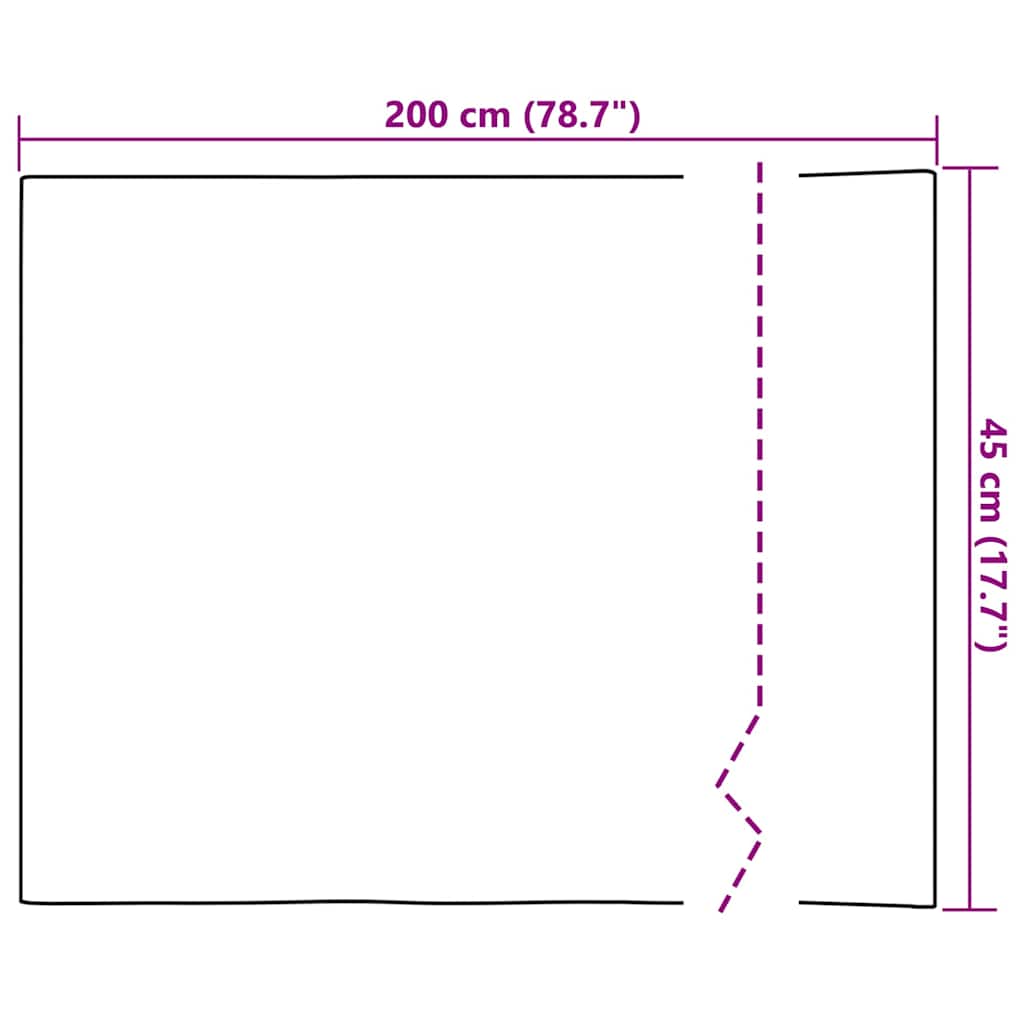 Zelfklevende Spiegel Film 45 x 200 cm 2 st zilver PET