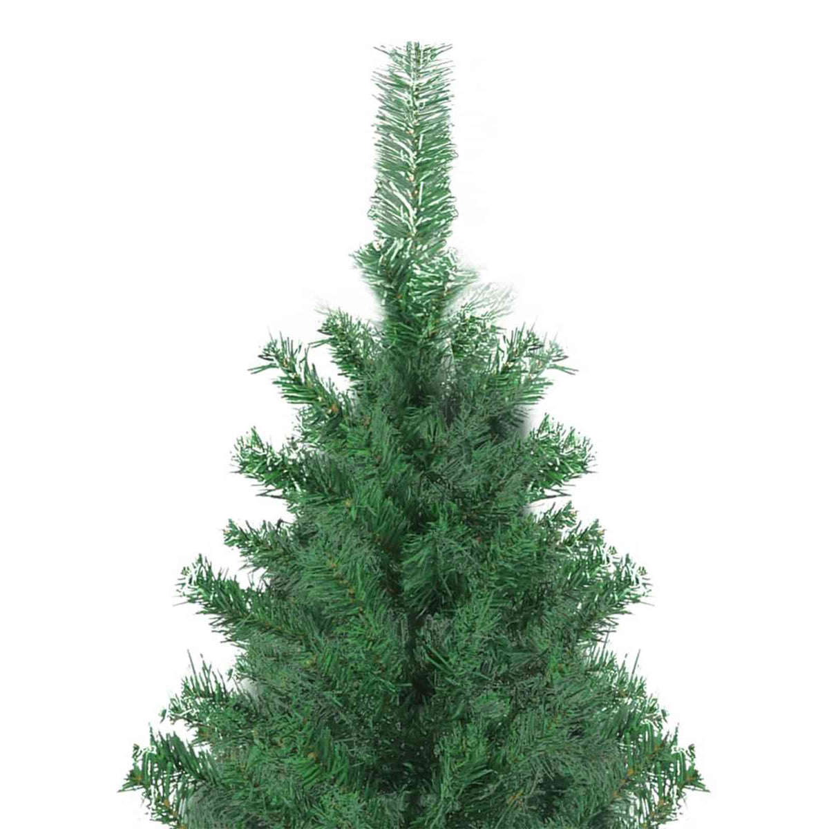 Kerstboom met decoratieve slingerlichten Groen 400 cm PVC
