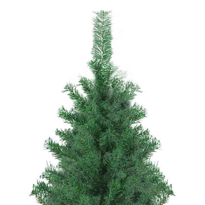 Kerstboom met decoratieve slingerlichten Groen 400 cm PVC