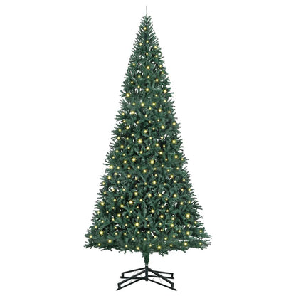 Kunst Kerstboom met verlichting Groen 500 cm PVC