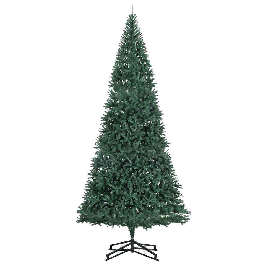 Artificial Pre-lit Kerstboom met Ballenset Groen 500 cm PVC